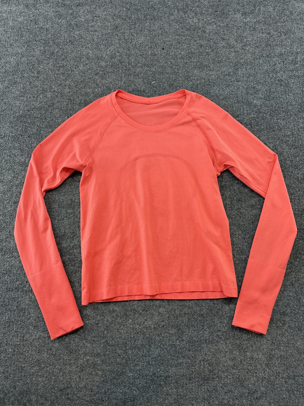 Lululemon Swiftly Tech Long Sleeve Shirt Womens 8 Pink Run Gym Athletic Top